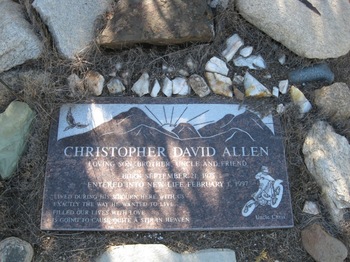 Allen, Christopher David gravesite