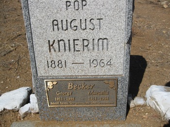 Becker,   George Louis gravesite