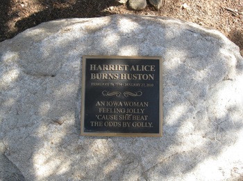 Huston, Harriet Alice gravesite