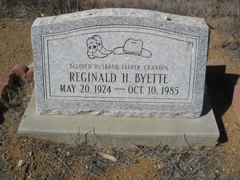 Byette, Reginald Hartland gravesite