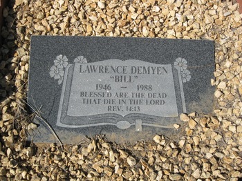 Demyen, Lawrence gravesite