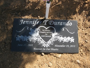 Durando, Jennifer T. gravesite