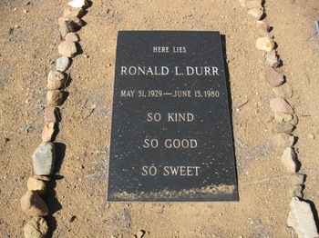 Durr, Ronald Laverne gravesite