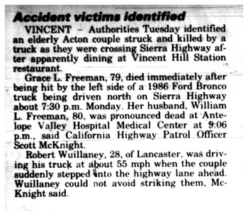 Freeman, William Luther ('Bill') person