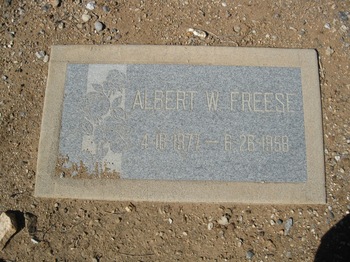 Freese, Albert William gravesite