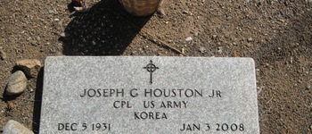 Houston, Joseph George gravesite