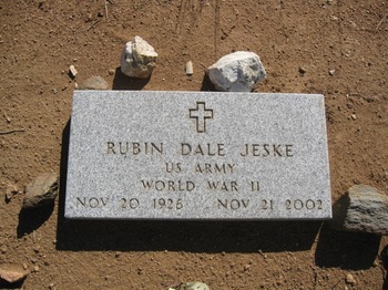Jeske, Rubin Dale gravesite