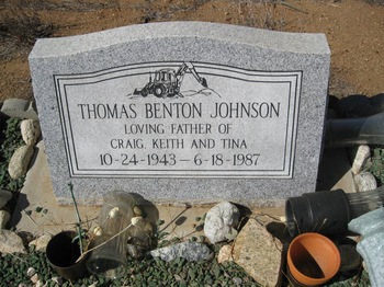 Johnson, Thomas Benton gravesite