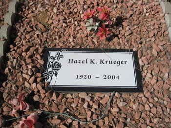 Krueger, Hazel Katherine gravesite
