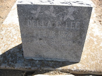 Lee, Della C. gravesite