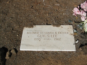 Lee, Guy Stocks gravesite