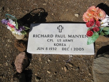 Manyen, Richard Paul gravesite