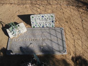 Milburn, Jack Foster gravesite