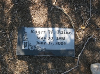 Paine, Roger William gravesite