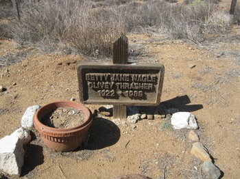 Thrasher,   Betty Jane gravesite