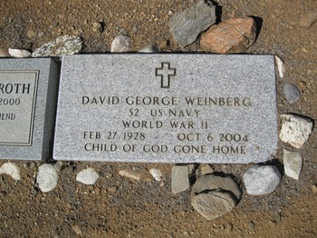 Weinberg, David George gravesite