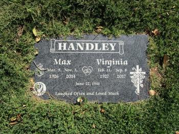 Handley, Virginia Ellen gravesite