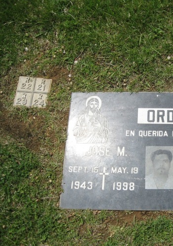 Ordaz, Jose M. gravesite