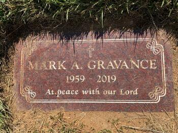 Gravance, Mark Anthony gravesite
