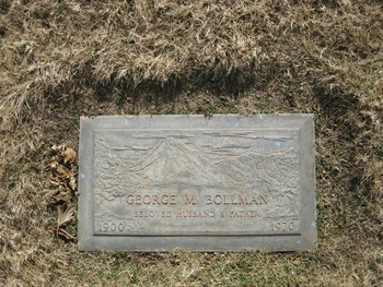 Bollman, George Millburn gravesite