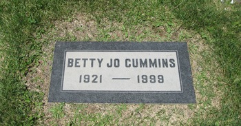 Cummins, Betty Jo gravesite