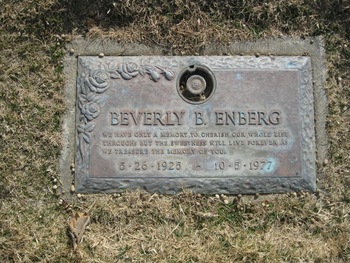 Enberg, Beverly Blanche gravesite
