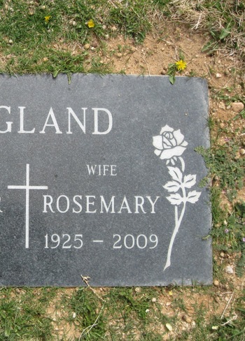 England, Mildred Rosemary gravesite
