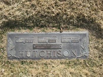 Hutchison, Walter Perry gravesite