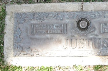 Justus, Rubert Mairiam gravesite