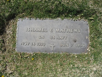 Mathews, Ishamel Eugene gravesite