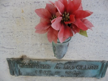 McClure, Winfred Allen gravesite