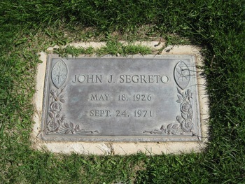 Segreto, John Joseph gravesite