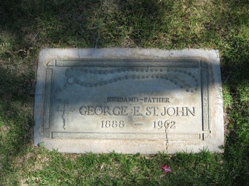 St. John, George E. gravesite