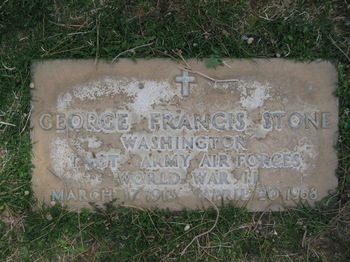 Stone, George Francis gravesite