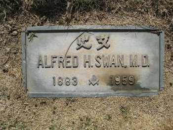 Swan, Alfred Hjalmar gravesite