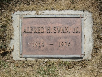 Swan, Jr. Alfred Hjalmar gravesite