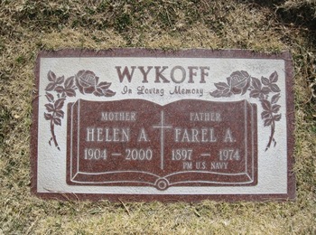 Wykoff, Farel Allen gravesite