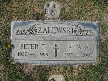 Zalewski, Peter T. gravesite