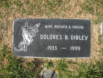Dibley, Dolores B. gravesite
