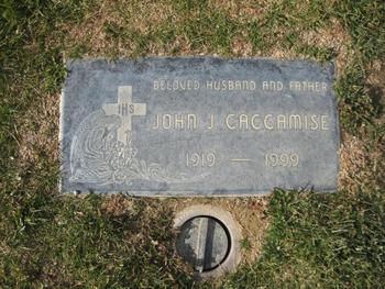 Caccamise, John J. gravesite