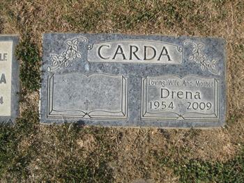 Carda, Drena L. gravesite