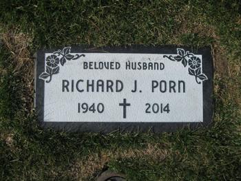 Porn, Richard J. gravesite
