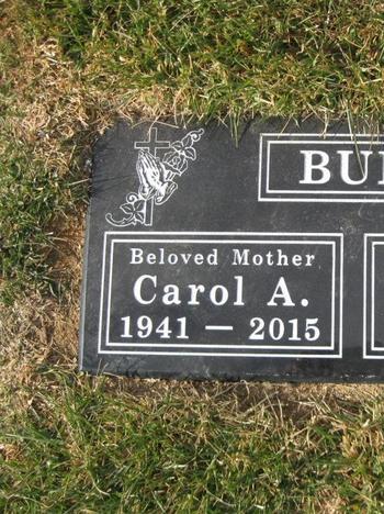 Burton, Carol A. gravesite
