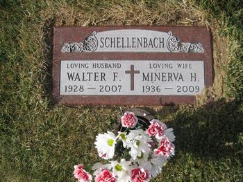 Schellenbach, Minerva H. gravesite