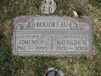 Boudreau, Edmund Henry gravesite