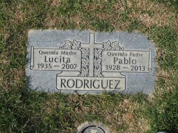 Rodriguez, Lucita gravesite