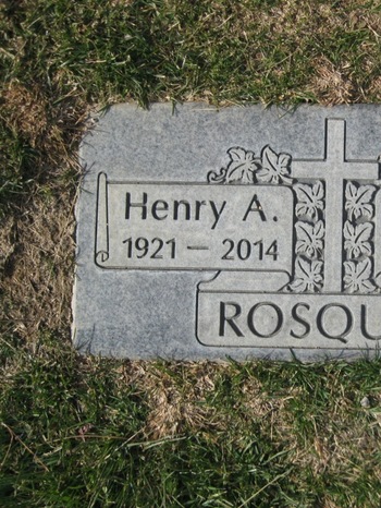 Rosquin,   Henry A. gravesite