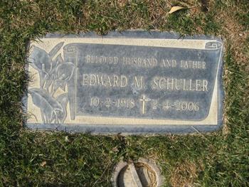 Schuller, Edward M. gravesite