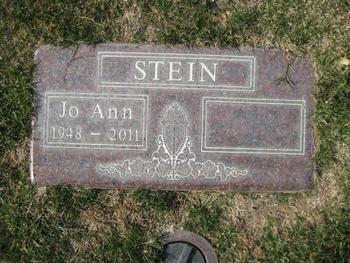 Stein, Jo Ann gravesite