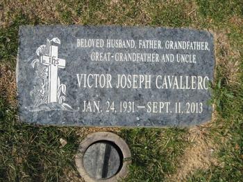 Cavallerc, Victor Joseph gravesite